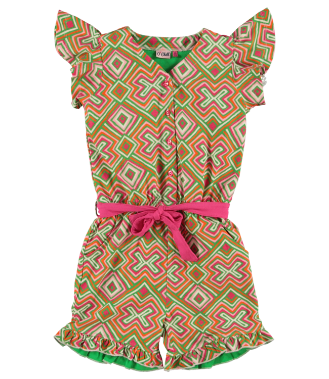 O'Chill Meisjes jumpsuit - Kimmy - Multi