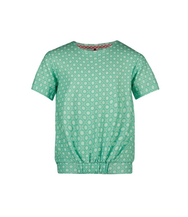 B.Nosy Meisjes t-shirt - Emily - Terazzo AOP