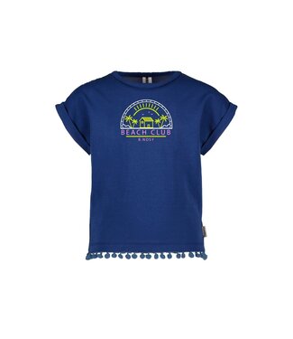 B.Nosy Meisjes t-shirt - Floor - Lake blauw