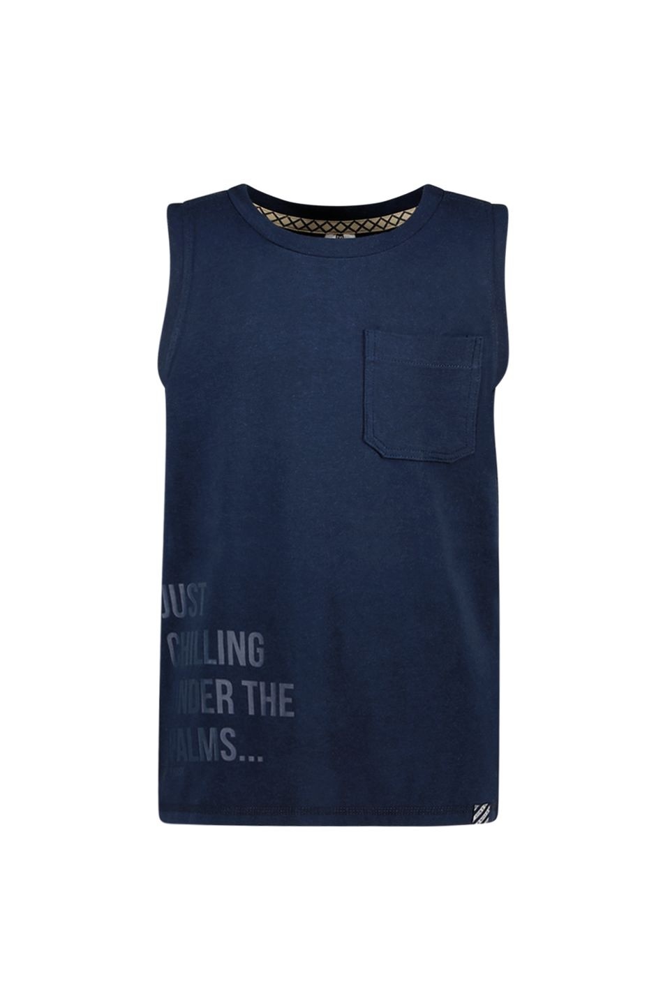 B.Nosy Jongens tanktop - Max - Navy blauw