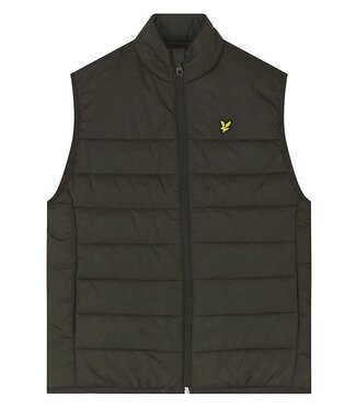 Lyle & Scott Bodywarmer gewatteerd - Olijf groen