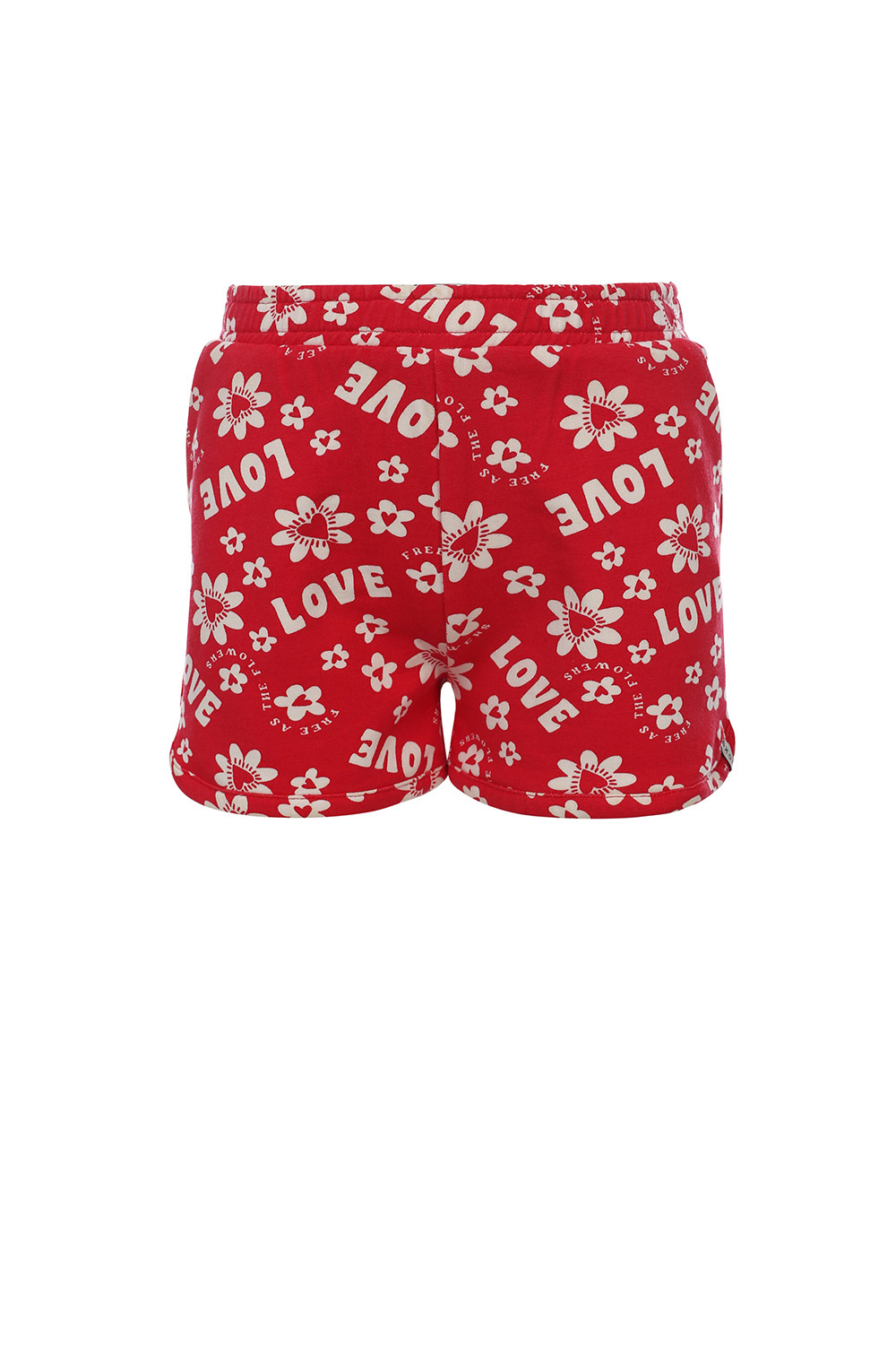 LOOXS Little Meisjes short - Lips AOP afbeelding