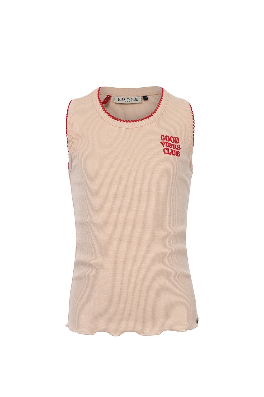 LOOXS Little Meisjes t-shirt - Nude afbeelding