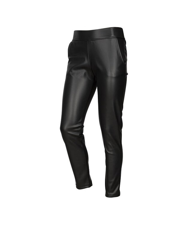 KIEstone Meisjes broek - Fish - Zwart