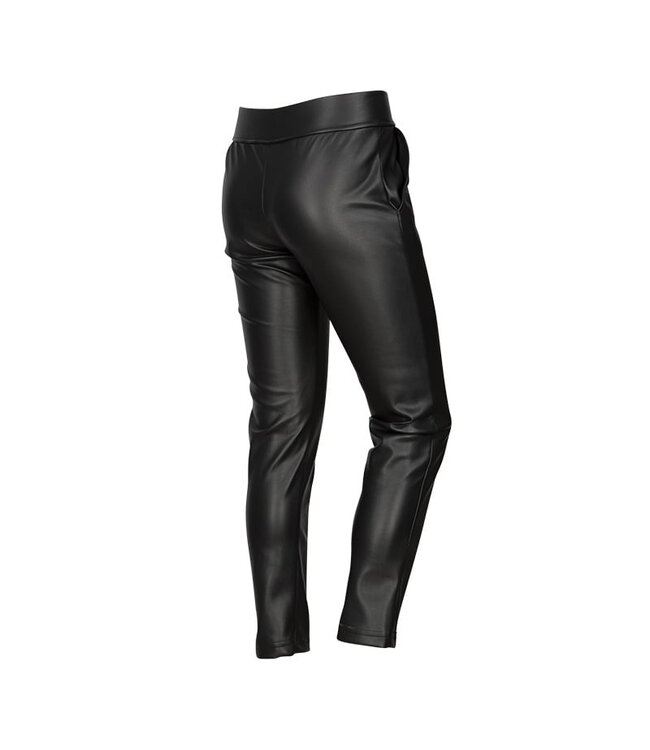 KIEstone Meisjes broek - Fish - Zwart