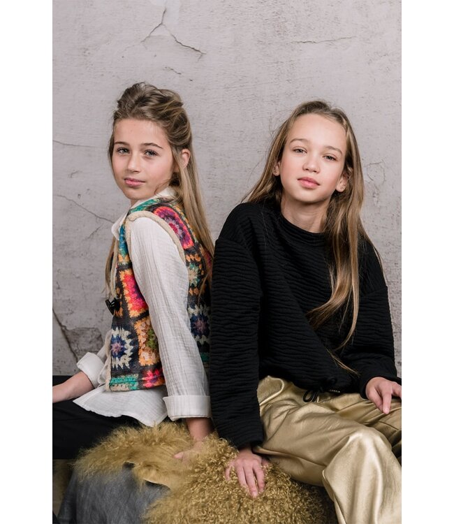 KIEstone Meisjes broek - Sammy - Goud