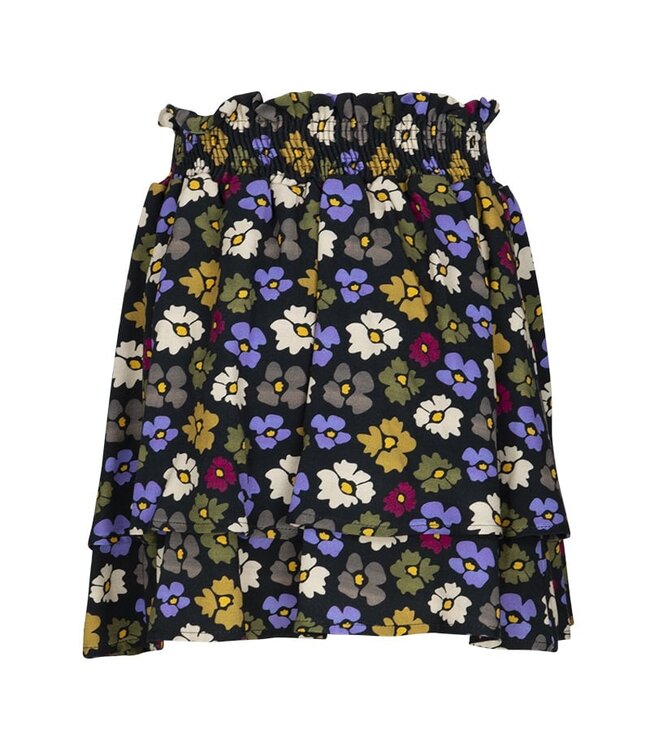 KIEstone Meisjes rok - Ilse - Bloemen