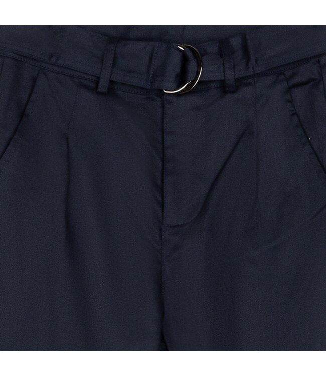 Indian Blue Jeans Meisjes pantalon broek wide fit cargo - Navy blauw