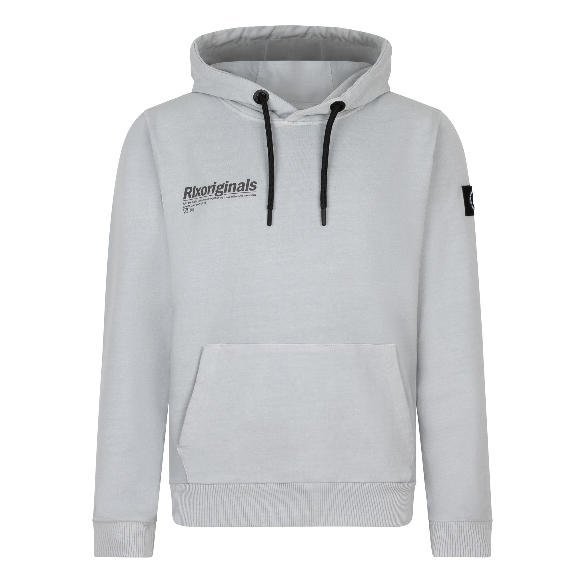 Rellix Jongens hoodie oversized - Grijs afbeelding