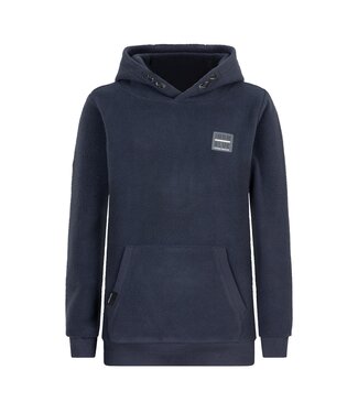 Indian Blue Jeans Jongens hoodie teddy - Navy blauw