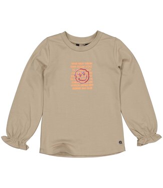 Quapi Meisjes shirt - Dien - Donker zand