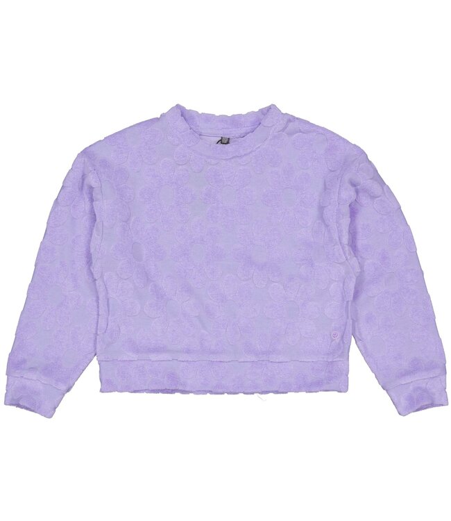 Quapi Meisjes sweater - Dina - Lila lavender