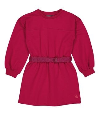 Quapi Meisjes jurk - Dalia - Roze rood