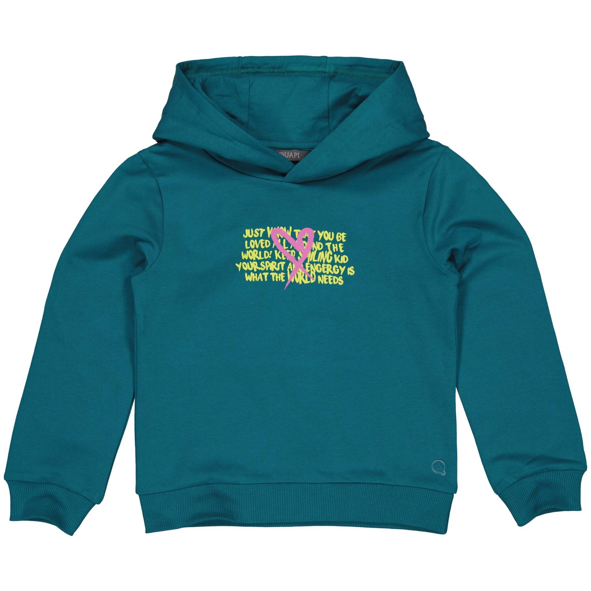 Meisjes hoodie - Dita - Donker petrol