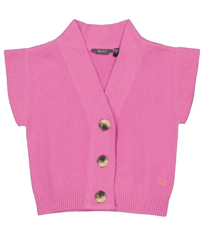 Quapi Meisjes gilet - Dorith - Candy roze