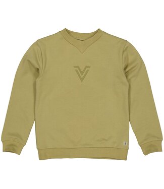 LEVV Jongens sweater - Nanno - Olijf groen