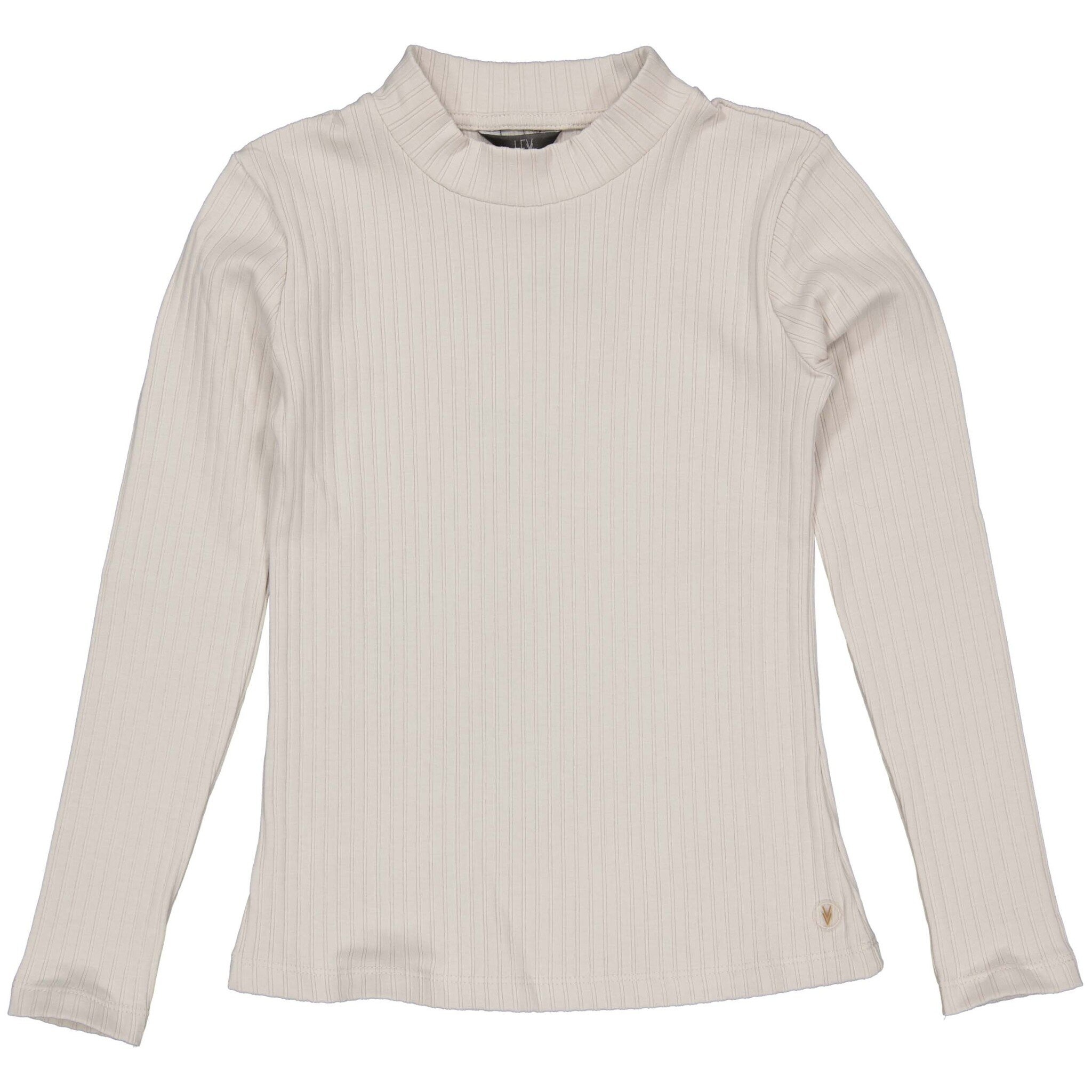 LEVV Meisjes sweater - Nan - Zacht grijs