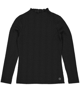 LEVV Meisjes sweater - Niya - Donker grijs