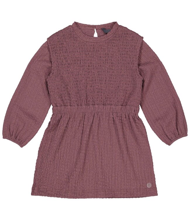 LEVV Little Meisjes jurk - Pam - Donker mauve