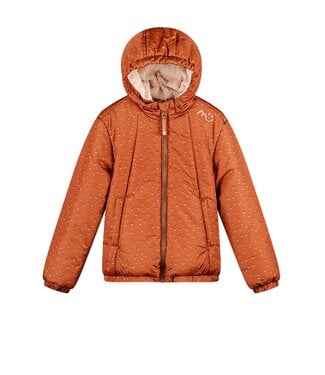 Moodstreet Meisjes winterjas - Jet - Rust