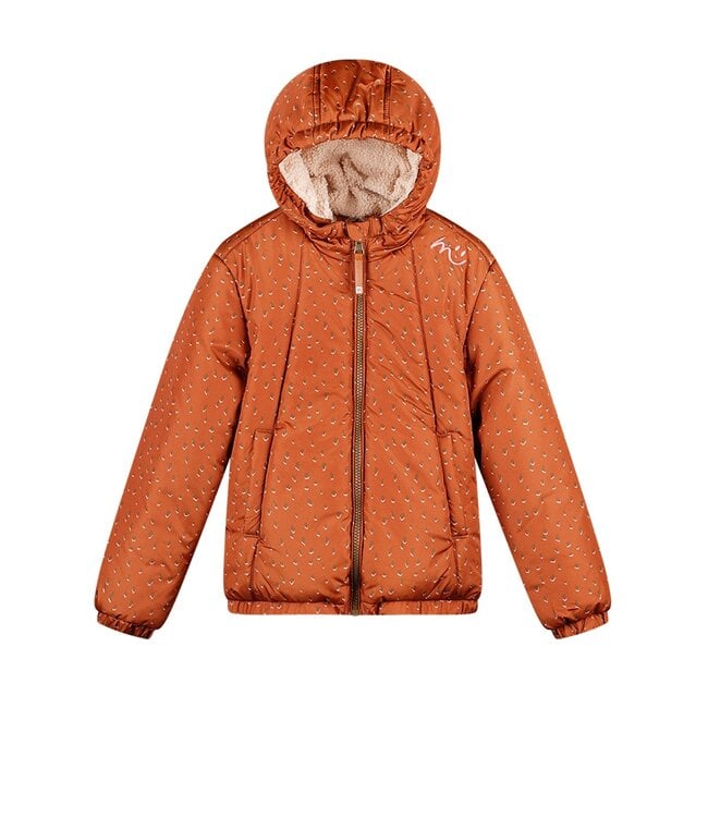 Moodstreet Meisjes winterjas - Jet - Rust