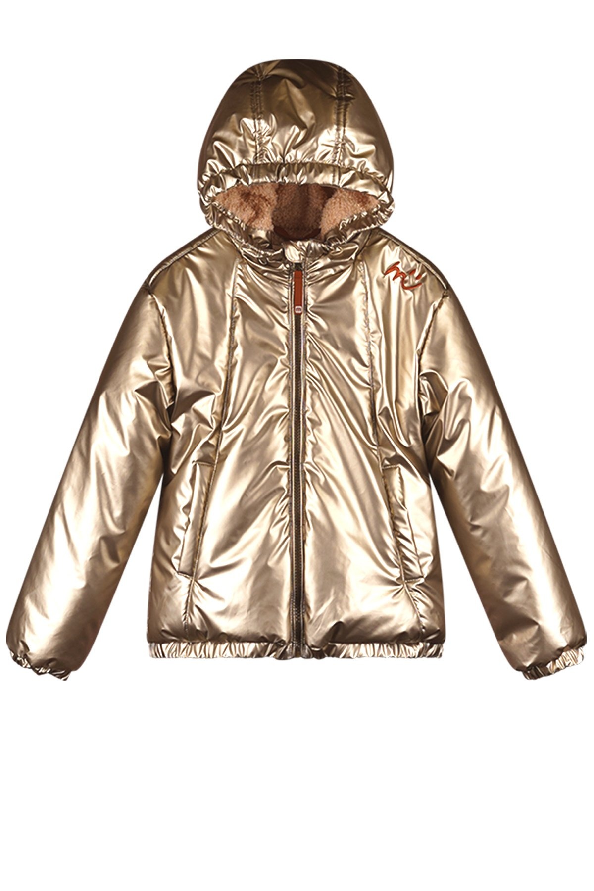 Moodstreet Meisjes winterjas - Jet - Goud afbeelding