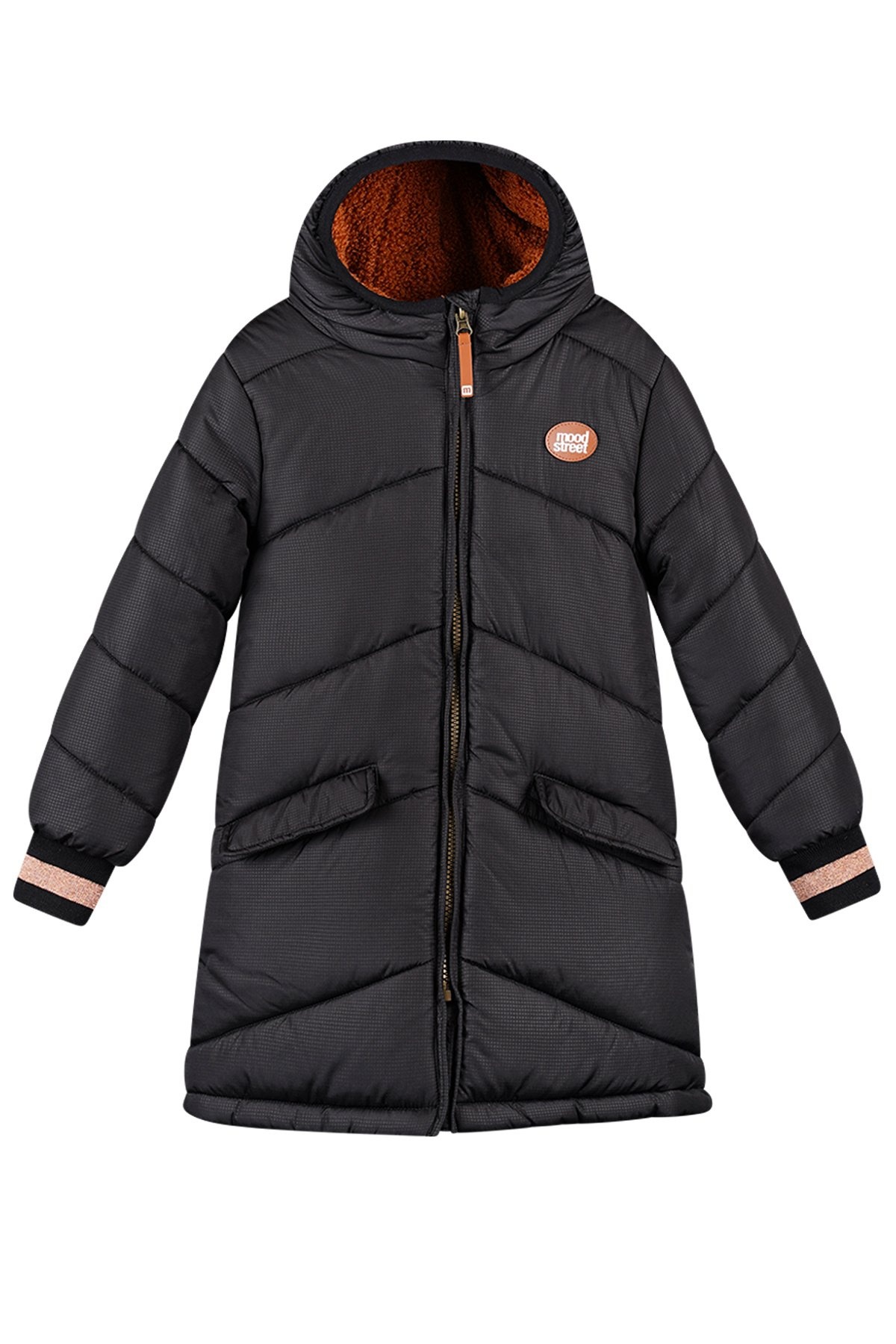 Moodstreet M407-5230 Meisjes Jas - Maat 122-128