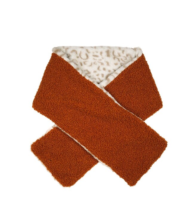 Moodstreet Meisjes sjaal reversibel - Rust