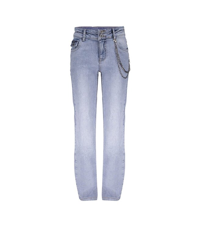 Frankie & Liberty Meisjes broek - Love Bootcut - Light Blue Denim