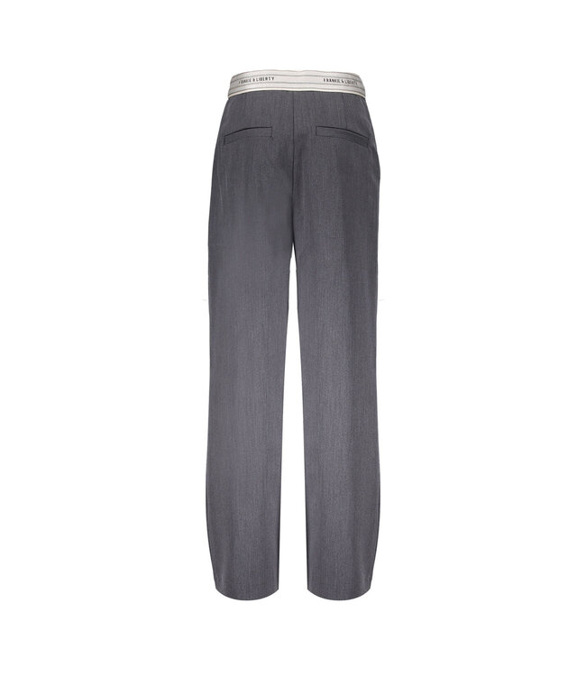 Frankie & Liberty Meisjes broek - Pixie - 04.4 Dark Warm Grey