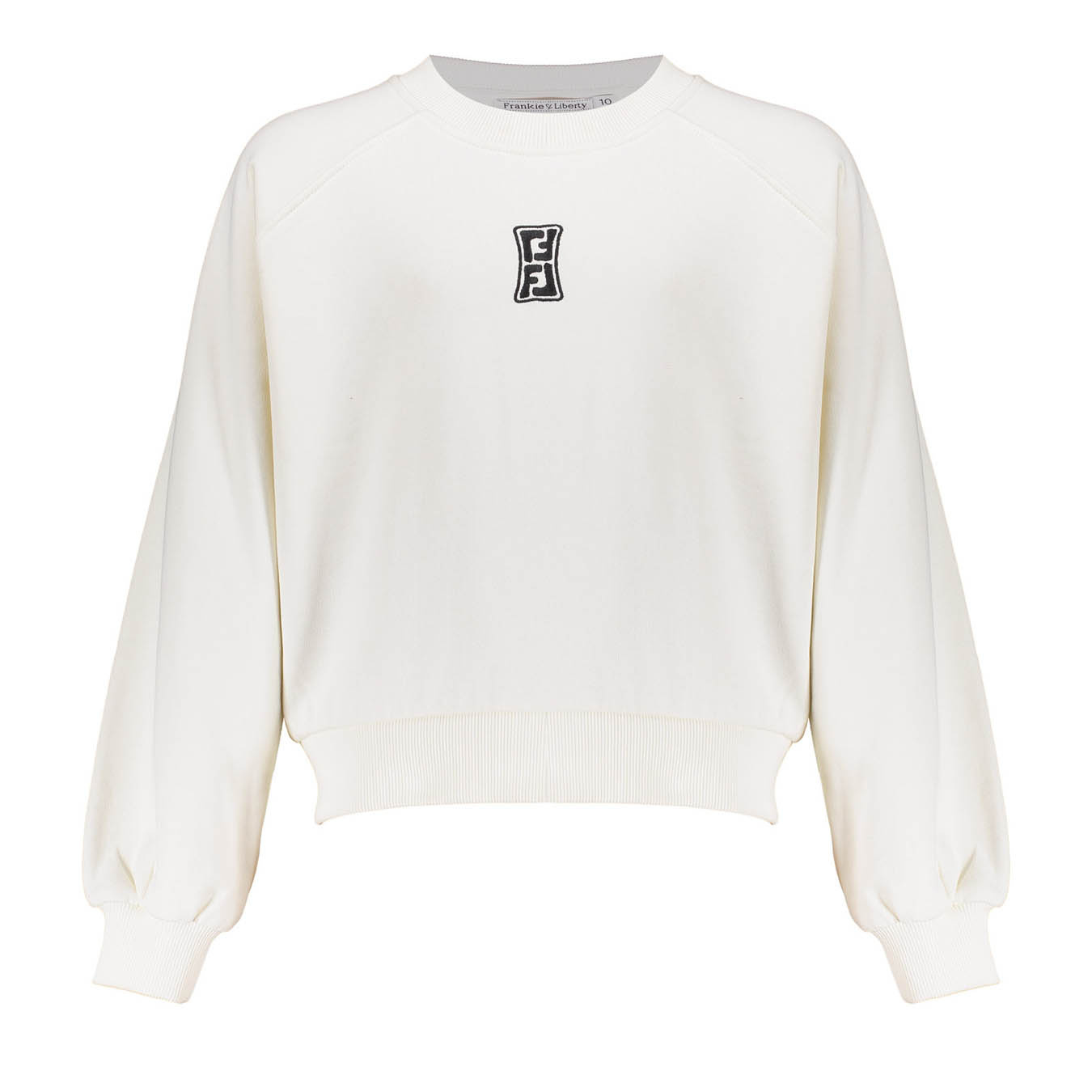 Frankie & Liberty Meisjes sweat shirt - Patricia - 02 Off White