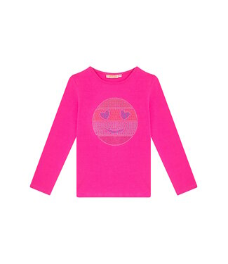 Someone Meisjes t-shirt LS - Donker roze