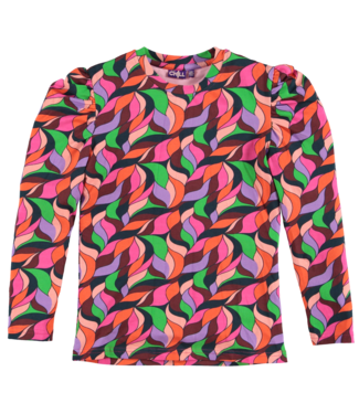 O'Chill Meisjes shirt - Lauren - Multi Color