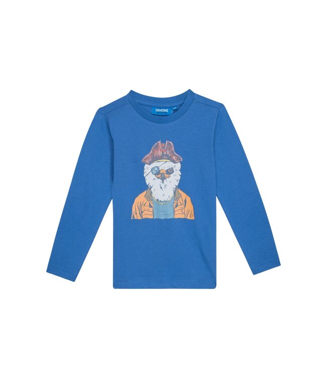 Someone Jongens t-shirt LS - Blauw