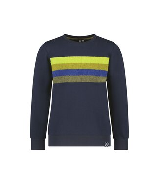 B.Nosy Jongens sweater - Sven - Navy blauw