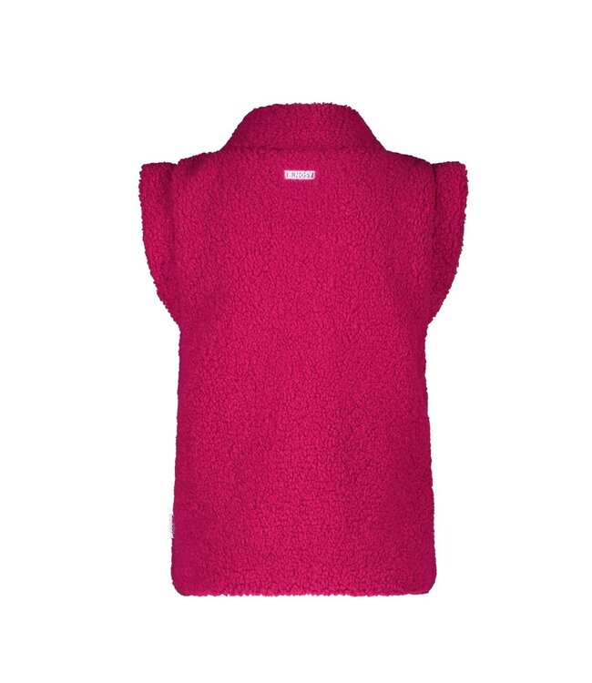 B.Nosy Meisjes gilet teddy - Georgie - Ruby roze