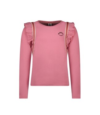 B.Nosy Meisjes top - Tess - Sugar roze