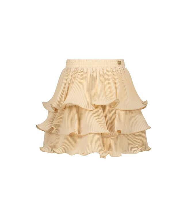 Le Chic Meisjes rok plisse - Tesra - Dreamy Creamy