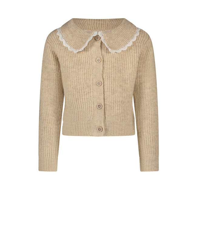 Le Chic Meisjes vest gebreid - Omsky - Cute Cortado