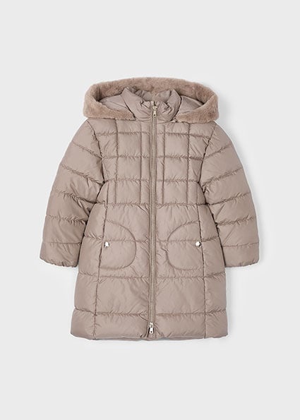 Meisjes winterjas lang - Col. Mole