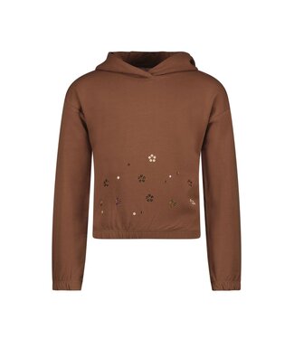 B.Nosy Meisjes sweater - Stella - Cappucino