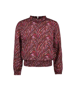 B.Nosy Meisjes blouse - Bella - Gleeful AOP