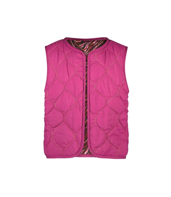 B.Nosy Meisjes gilet - Ginny - Gleeful AOP