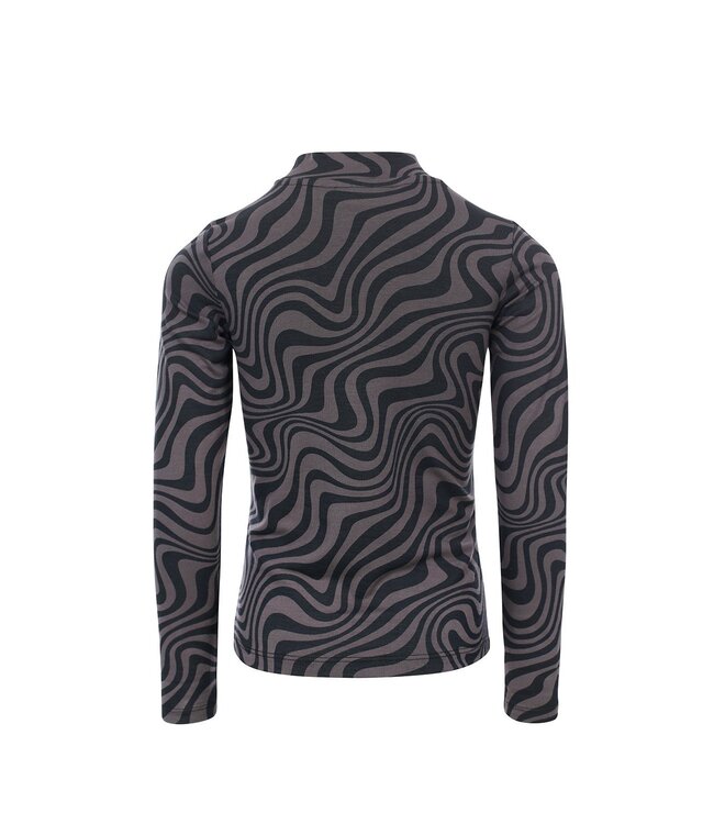 LOOXS 10sixteen Meisjes coltrui - Zwart swirl