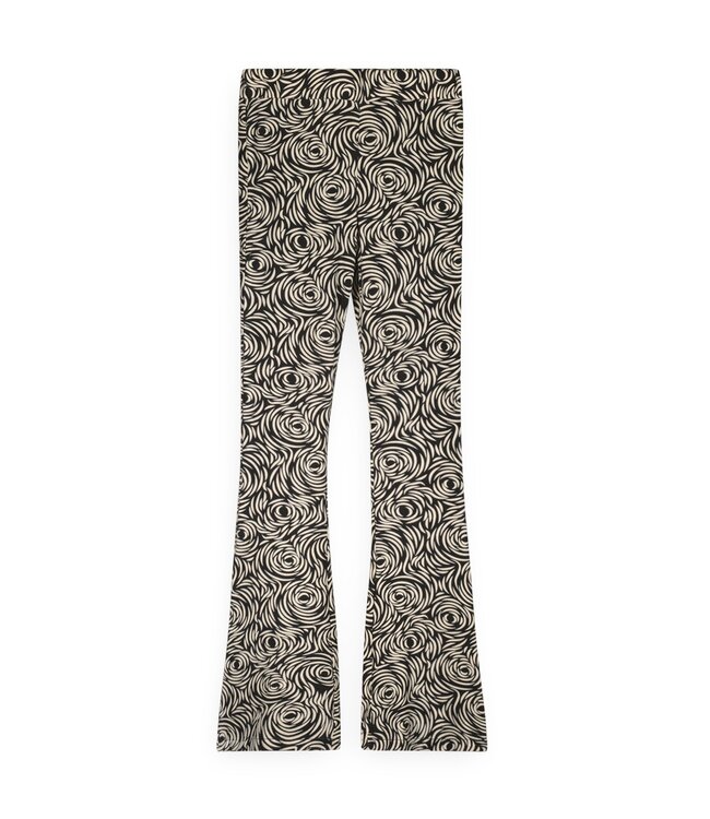 Like Flo Meisjes flair broek viscose - Flore - Antraciet