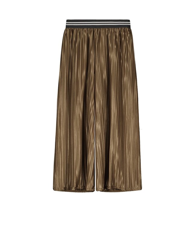 Like Flo Teens - Meisjes midi rok plisse - Fenni - Coffee