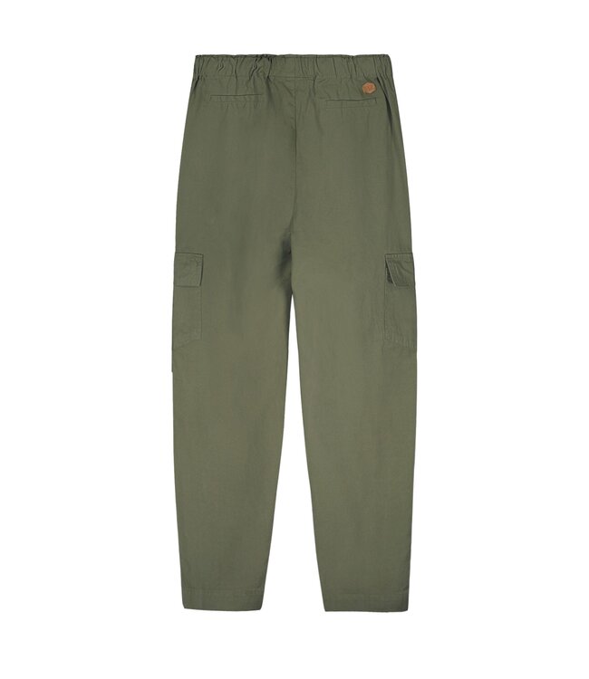 Like Flo Meisjes broek twill - Fien - Army groen
