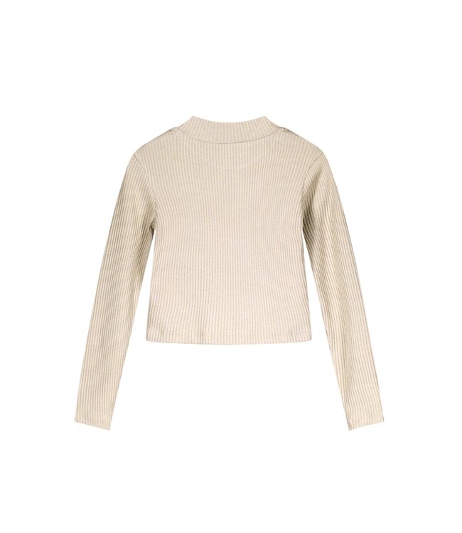 Like Flo Meisjes shirt rib melee - Elke - Kit