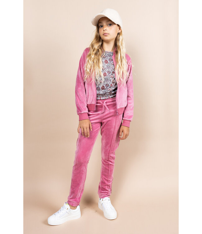 MAYCE Meisjes top mesh - Paisley