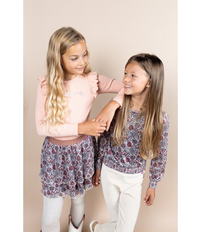 MAYCE Meisjes top mesh - Paisley